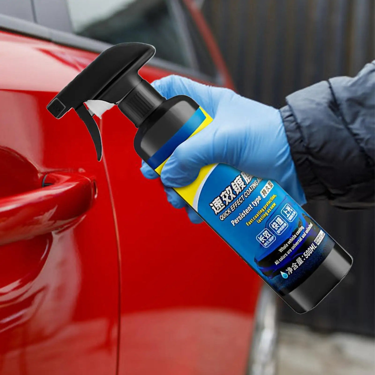 Spray Cera Anti-Risco 500ml - Efeito Rápido