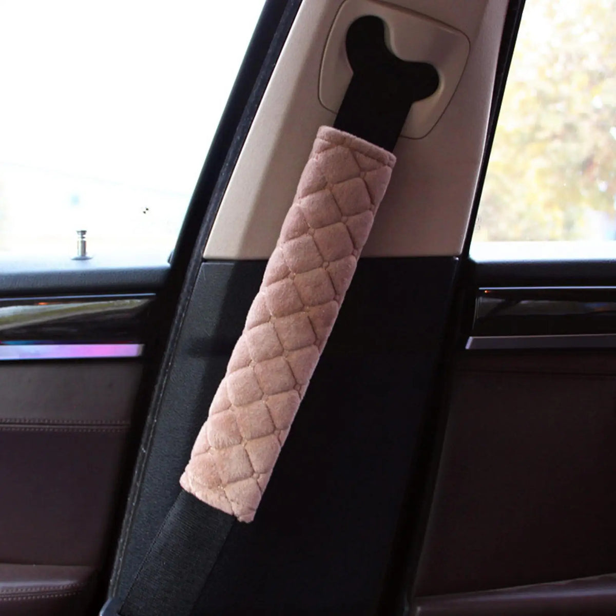 Car Seat Belt Cover Seatbelt Shoulder Pad Cushions Universal Safety Belt Shoulder Protection Comfortable Seat Belt Covers