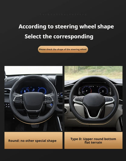 Leather car steering wheel cover suitable for Lexus ES350 XV40/XV50, RX350 X F SPORT, NX F SPORT,Z RX F SPORT, NX F SPORT, RZ450