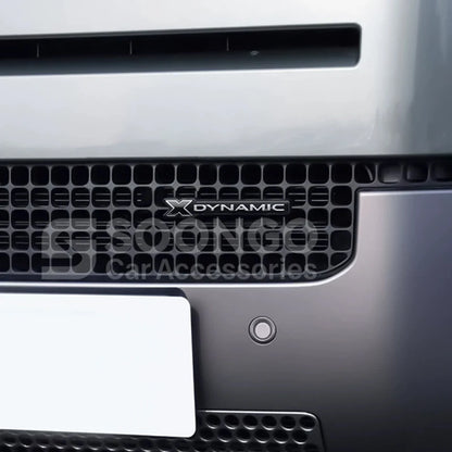 For Land Rover Defender 90 110 130 2020-2026 X-DYNAMIC Car Front Grille Emblem Side Badge Logo Decorative Strip Modified Sticker