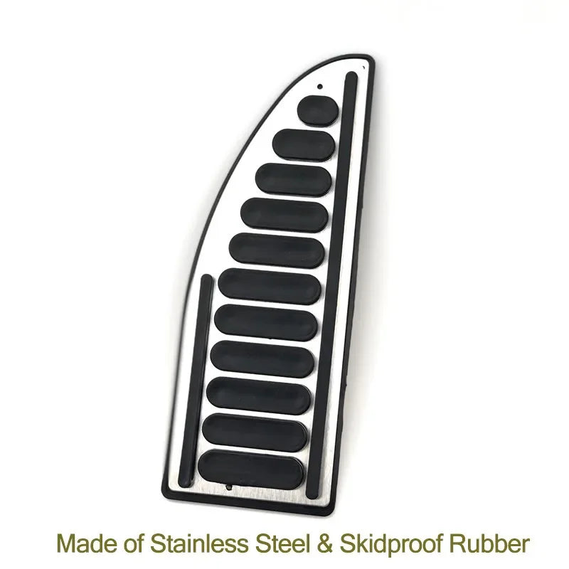 Car-styling Stainless steel Car Pedal Pads Cover MT AT case for Ford Focus 2 mk2 focus 3 mk3
