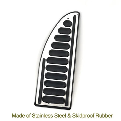 Car-styling Stainless steel Car Pedal Pads Cover MT AT case for Ford Focus 2 mk2 focus 3 mk3