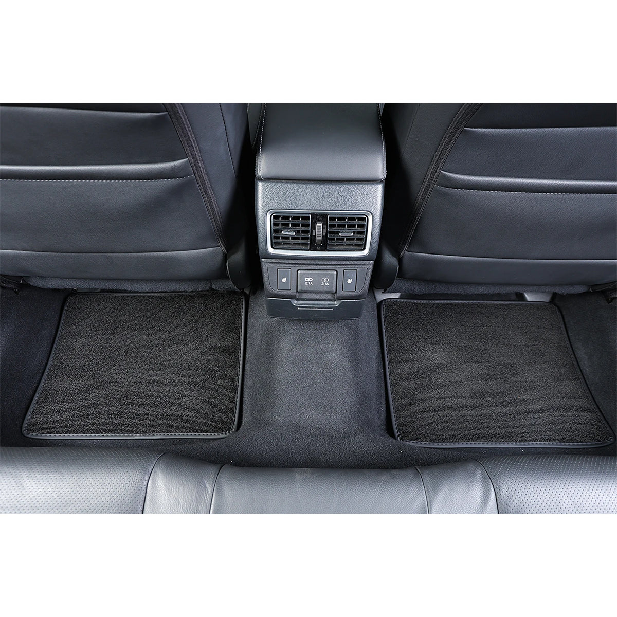 Universal Car Floor Mat Front & Rear Automotive Carpet Floor Mats for Auto SUV Sedans Vans Accessories Dirt and Wear-resistant