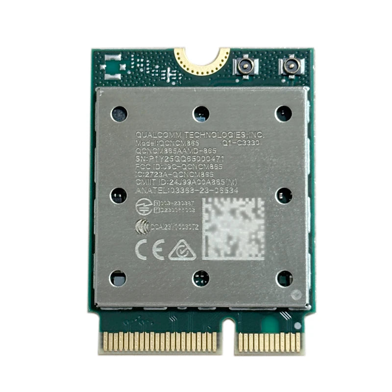 WiFi 7 QCNCM865 WI-FI 7 BT Combo module Bluetooth 5.3 Up to 5.8 Gbps with 4K QAM,Wi-Fi 7, Wi-Fi 6E, Wi-Fi 6 802.11ax