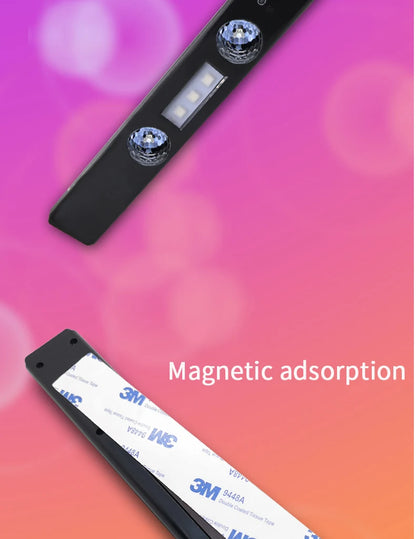 wireless rgb car interior atmosphere light With remote control Music Control Rhythm interior car lights led For car indoor