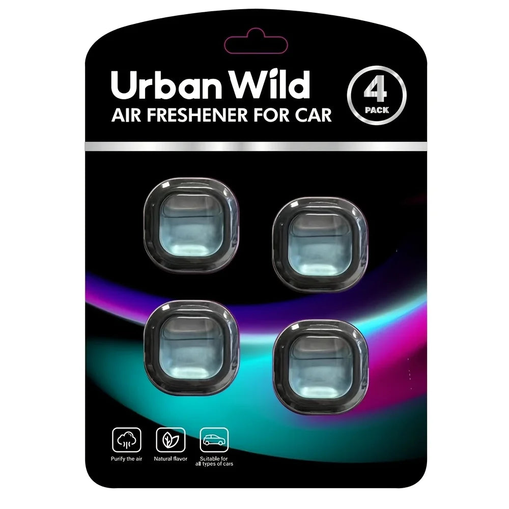 Kit 4 Aromatizantes Automotivos – Aromas Variados