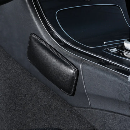 Car Knee Cushion, Soft Leather Car Door Armrest Pad for Knee, Leg, and Elbow Support Universal Car Center Console Cushion