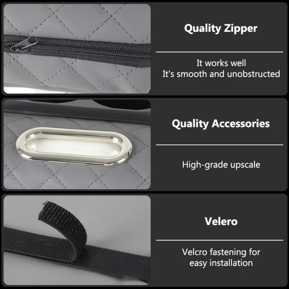 Universal car center console armrest box with dual cup holders, heightening pad, high comfort, easy to install.