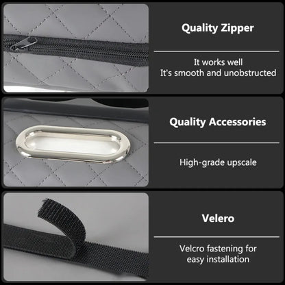 Universal car center console armrest box with dual cup holders, heightening pad, high comfort, easy to install.