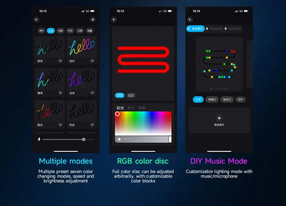 Car LED Ambient Light USB 64 Colors Acrylic Strips 110cm Full Colors RGB Car Interior Hidden App Remote Control Atmosphere Lamp