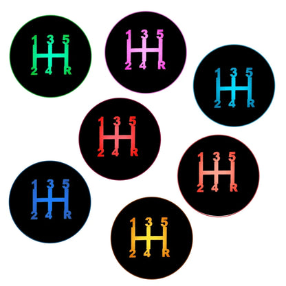 Crystal Gear Shift Knob Touch-Activated Illuminated Gear Shift Knob Car Gear Shift Knob Colorful LED Light