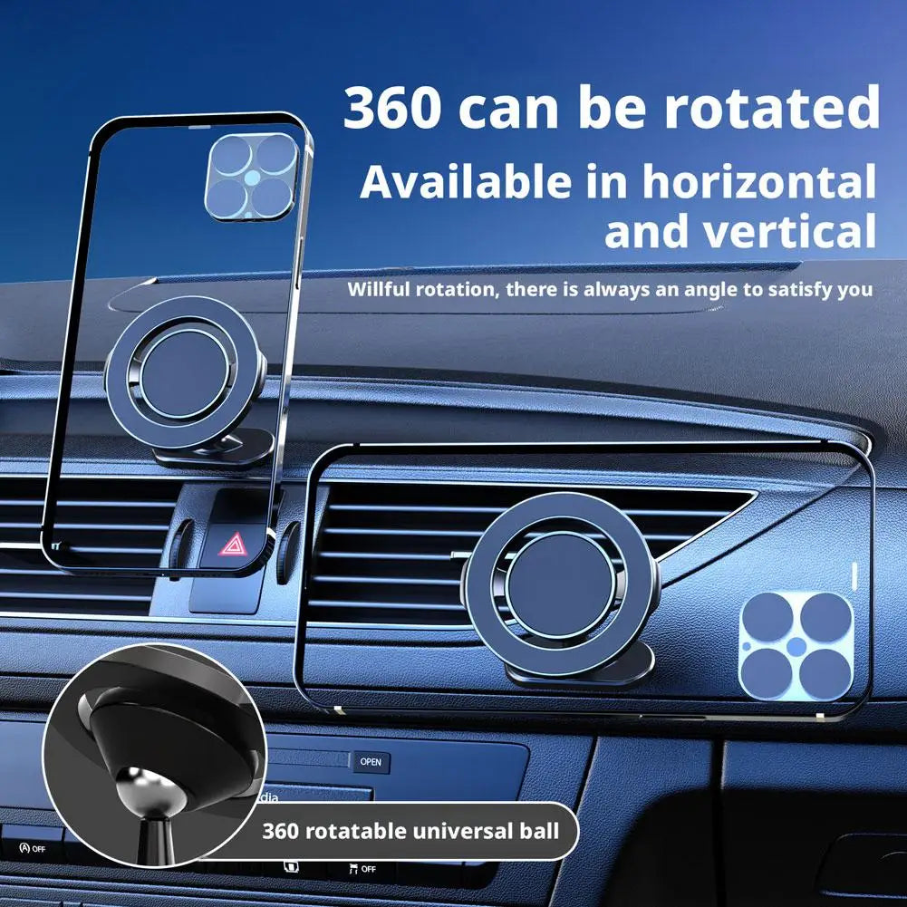 Magnetic Car Phone Holder (Stand-on Style) Magnetic Car Phone Holder (Air Vent) Car Air Vent Clip Cellphone Mount