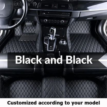 Car Floor Mat For Seat León 5F 2013~2019 Waterproof Tapete Automotivo Para Carro Car Mats Set Alfombra Para Auto Car Accessories