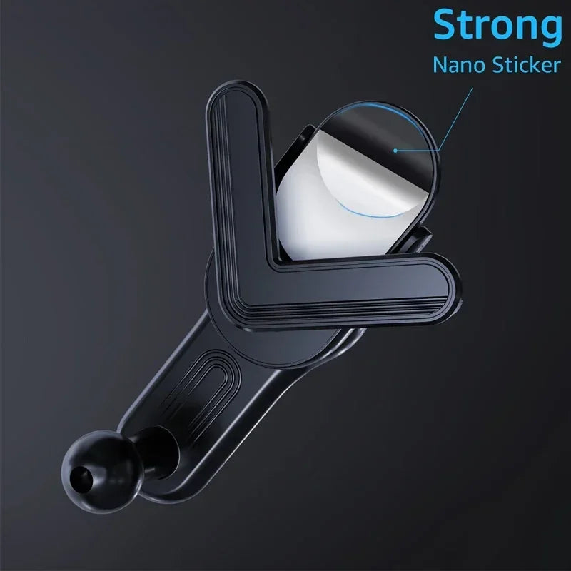 Universal Magnetic Phone Holder for Car Display Screen 360 Degree Rotation Strong Magnet Car Mount for iPhone 15 MagSafe Xiaomi