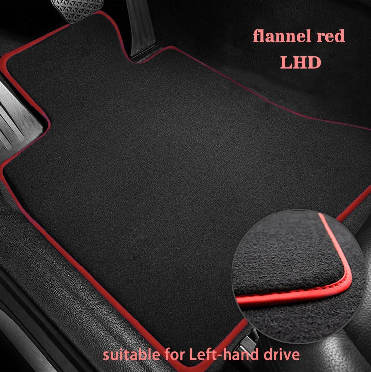 Car Mats Floor For VW Volkswagen Golf 6 MK6 Plus GTI R 5K 2009~2013 5door Hatchback Floor Carpet Foot Covers Set Car Accessories