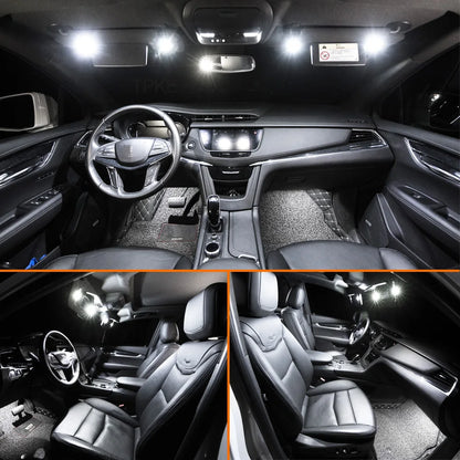 13Pcs LED Interior Dome Trunk Light Kit Canbus For Chevrolet Chevy Orlando 2011 2012 2013 2014 2015 2016 2017 Car Reading Bulbs