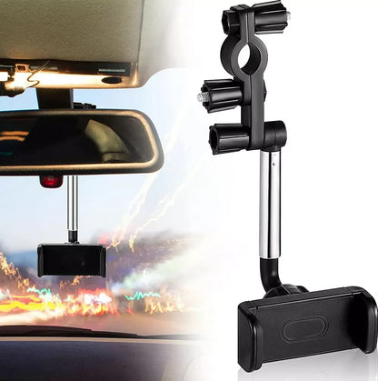 Phone Holder Compact Auto Phone Holder Car Accessories Retractable Phone Mount For For Drivers Driving Car