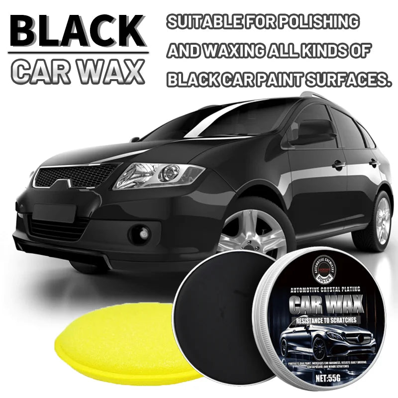 Cera Automotiva Preta - Proteção de Pintura e Reparo de Riscos