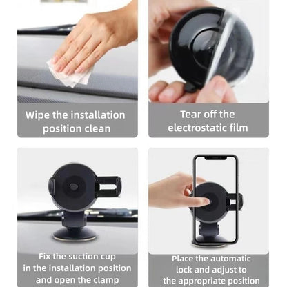 Universal Mobile Car Phone Holder for Phone In Car Holder Windshield Cell Stand Support Smartphone Voiture Suporte Porta Celular