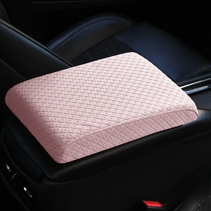 1pc Comfortable and Breathable Car Center Console Cover Car Armrest  Cushion Universal Armrest Cushion  Universal Fit
