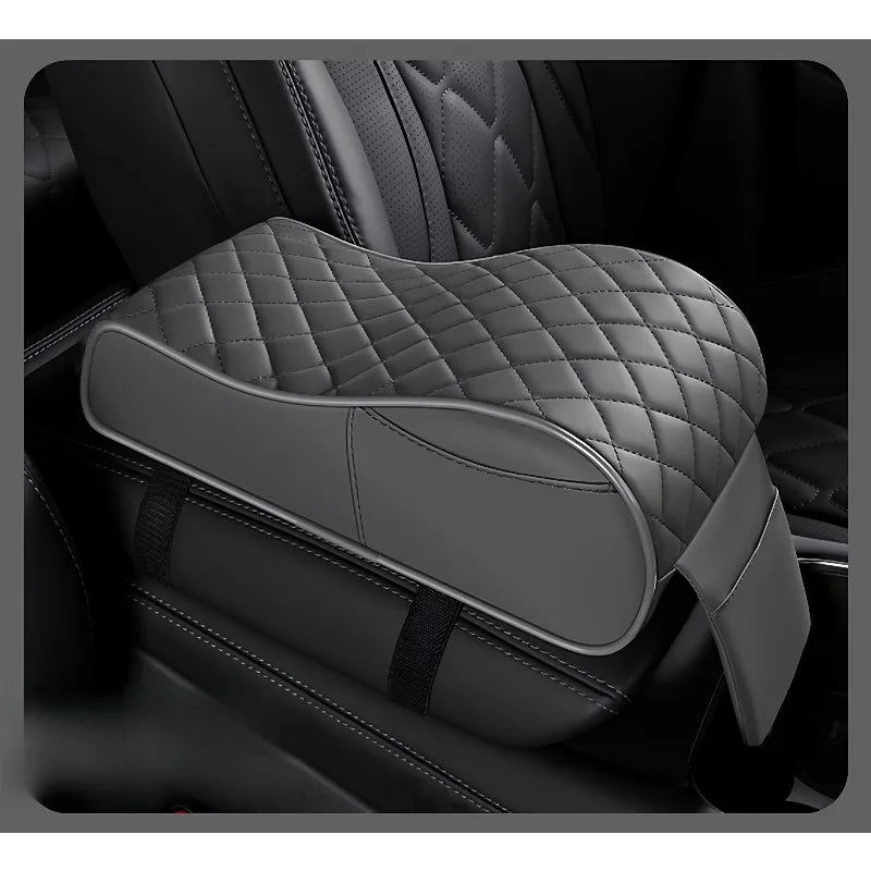 Universal Memory Foam Armrest Cushion for Car - Heightened Armrest Pad Cover, Universal Fit for Central Console Interior