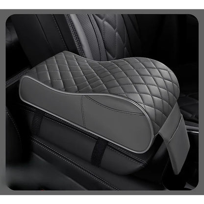 Universal Memory Foam Armrest Cushion for Car - Heightened Armrest Pad Cover, Universal Fit for Central Console Interior