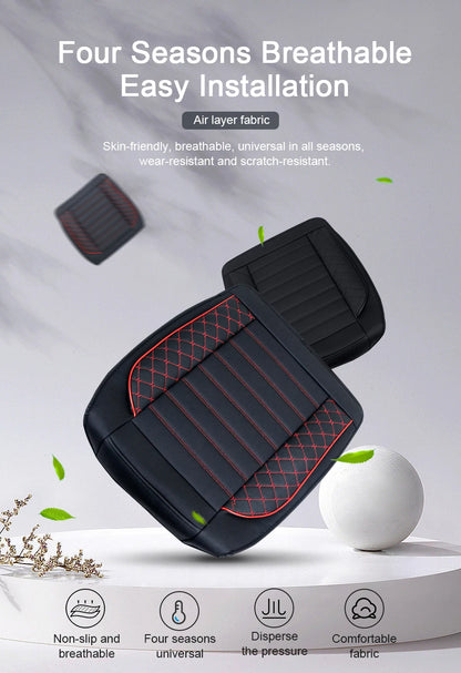 SEAMETAL Quality Car Seat Cover Universal Wrapped Auto Seat Protector Breathable Wear-Resistant Universal Vehicle Chair Cushion