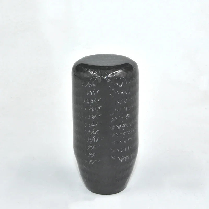 Racing Real Carbon Fiber Gear Shift Knob Knob 5th 6th Speed Handle Knob with For Converting Automatic Gear Into Manual Gear