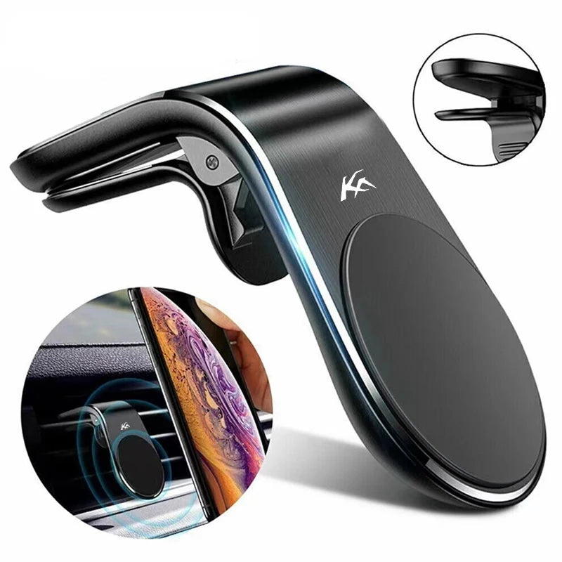  Magnetic Car Phone Holder For Ford KA Universal Car Phone Holder Air Vent Smartphone Mobile Stand Mount Auto Accessories