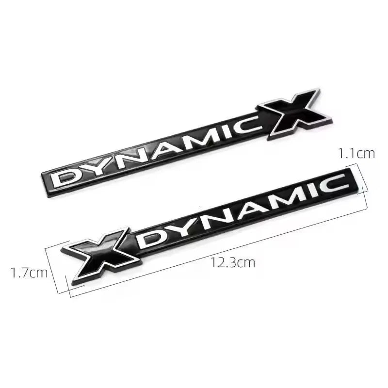 For Land Rover Defender 90 110 130 2020-2026 X-DYNAMIC Car Front Grille Emblem Side Badge Logo Decorative Strip Modified Sticker