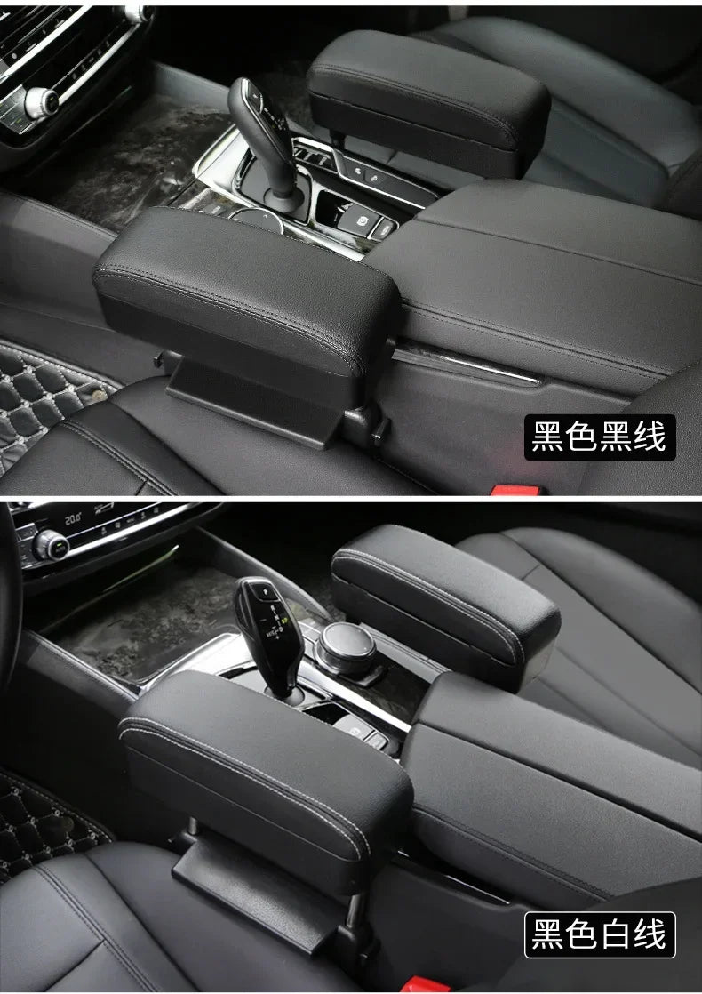 Universal Car Armrest Box Elbow Support Adjustable Car Center Console Arm Rest Car Styling Auto Seat Gap Organizer Arm Rest