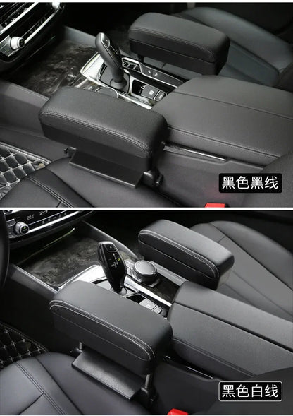 Universal Car Armrest Box Elbow Support Adjustable Car Center Console Arm Rest Car Styling Auto Seat Gap Organizer Arm Rest