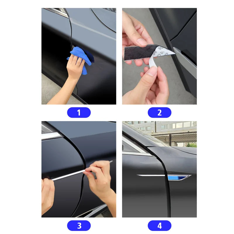 DIY Car Emblem Fender Blade Decal Badge Car Body Protective Sticker For TOLEDO leon EXEO mk3 mk2 5f ateca altea seat FR