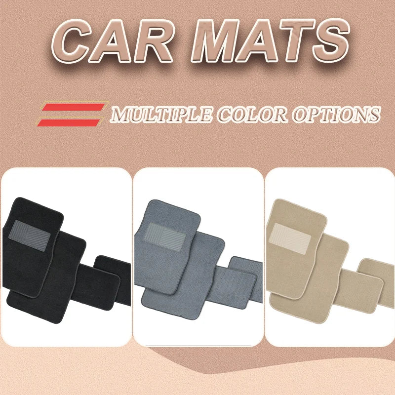 Universal Car Floor Mats One Mat Does It All, Keeping Your Interior Clean and Comfortable A High-Value Mat That Fits Any Vehicle