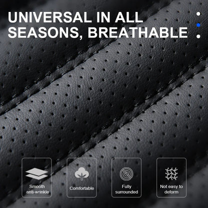 AUTOMECHANIST Nappa Leather Car Seat Cover Universal Front Seat Covers Mat Breathable Seat Cover Protector Cushion Accessories