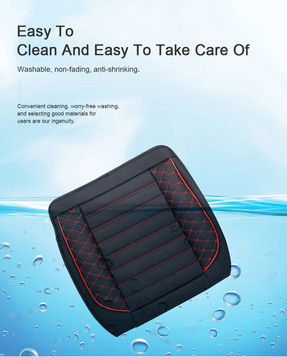 SEAMETAL Quality Car Seat Cover Universal Wrapped Auto Seat Protector Breathable Wear-Resistant Universal Vehicle Chair Cushion