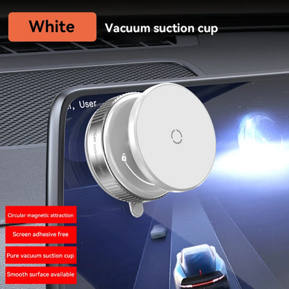 Vacuum Magnetic Car Phone Holder 360 ° Adjustable Suction Cup Holder Magnetic Car Phone Holder Pocket Sized Foldable Car Holder