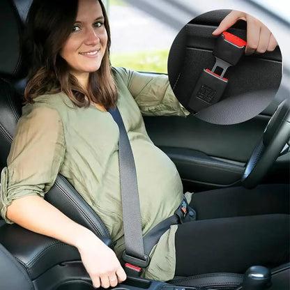 2PC Car Seat Belt Clip Extender Safety Seatbelt Lock Buckle Plug Thick Insert Socket Extender Safety Buckle Seat Belt Accessorie