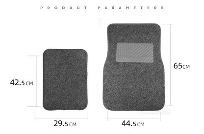 Car Floor Mats Universal Carpet 4PCS Full Set Car Floor Mat For Auto Foot Pads Automobile Carpet Cover Universal Car Styling
