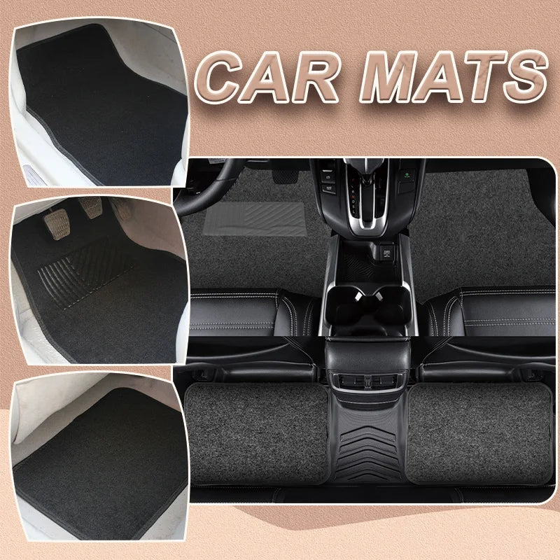 Universal Car Floor Mats One Mat Does It All, Keeping Your Interior Clean and Comfortable A High-Value Mat That Fits Any Vehicle