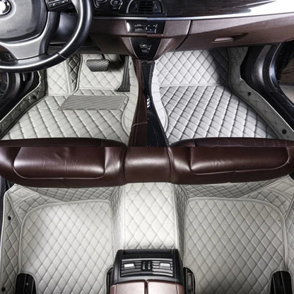 Custom Car Floor Mats For Jeep Renegade 2016 2017 2018 Anti-slip Wear Car Floor Mats Artificial Leather Interior Accessories