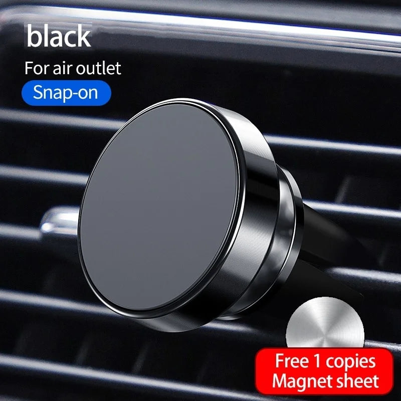 Car Phone Holder Magnetic Phone Mount Holder Mobile Phone Support GPS Magnet Holder Stand Air Vent Car Phone Holder