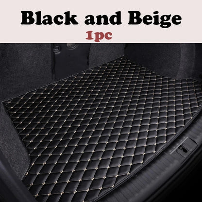 Custom Automotive Car Floor Mats For Mercedes W124 1985 1986 1987 1988 1989 Auto Luxury Leather Men Women Car Mats Full Coverage