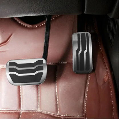 Car-styling Stainless steel Car Pedal Pads Cover MT AT case for Ford Focus 2 mk2 focus 3 mk3