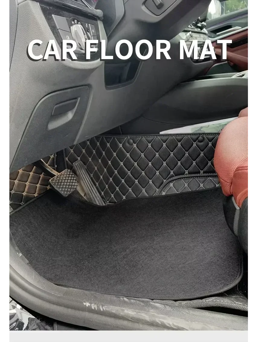 Universal Car Automotive Carpet Floor Mats 1/2/4pcs For Auto SUV Sedans Vans Accessories Dirt and wear-resistant