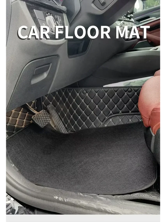 Universal Car Automotive Carpet Floor Mats 1/2/4pcs For Auto SUV Sedans Vans Accessories Dirt and wear-resistant