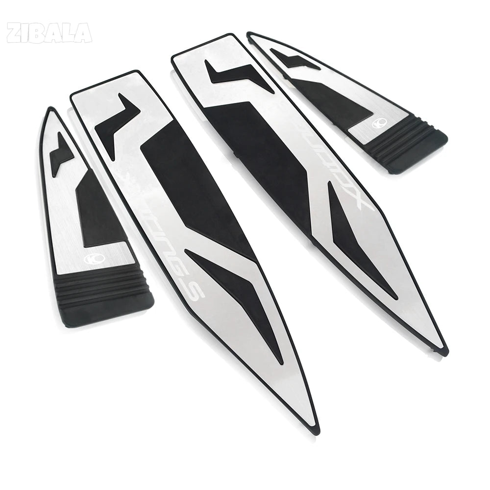 For KYMCO XCITING 400 S400 XCITINGS400 XCITING400 2019 Footrest Footpads Foot Pegs Pedals Plate Pads Motorcycle Accessories