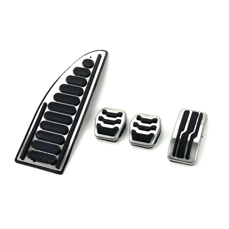 Car-styling Stainless steel Car Pedal Pads Cover MT AT case for Ford Focus 2 mk2 focus 3 mk3
