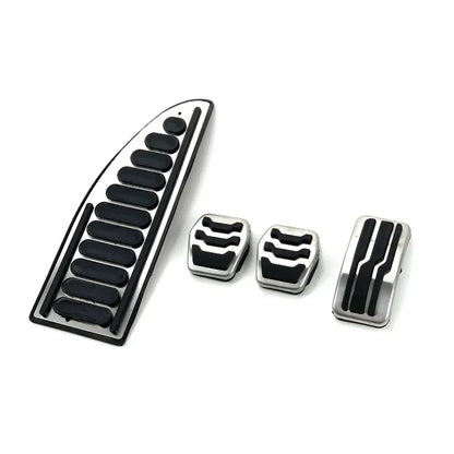 Car-styling Stainless steel Car Pedal Pads Cover MT AT case for Ford Focus 2 mk2 focus 3 mk3