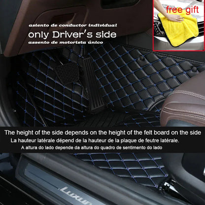Car Floor Mats For Dacia Duster Renault Duster HM 2021~2022 Waterproof Ptotective Pads Car Mats Full Set Car Accessories